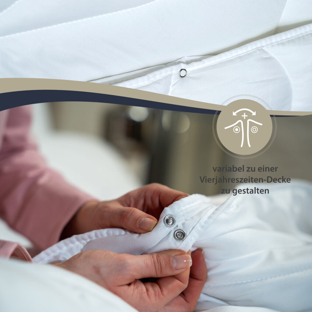 Mikrofaser Bettdecke mit Aloe Vera - 4 Jahreszeiten - Füllung | BEFA Limburg