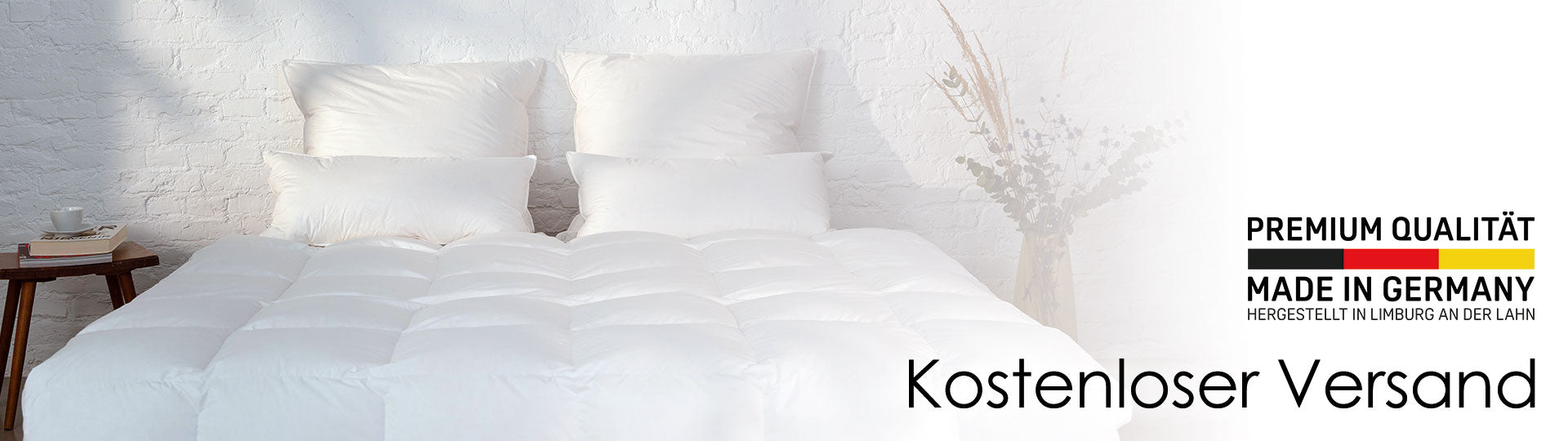 200x200 cm - Geeignet für Doppelbetten und Paare