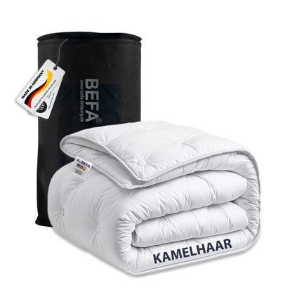 Kamelhaar Bettdecke - 100% Kamelhaarfüllung, Sommerdecke