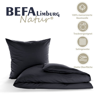 Bettwäsche Made in Germany - Schwarz