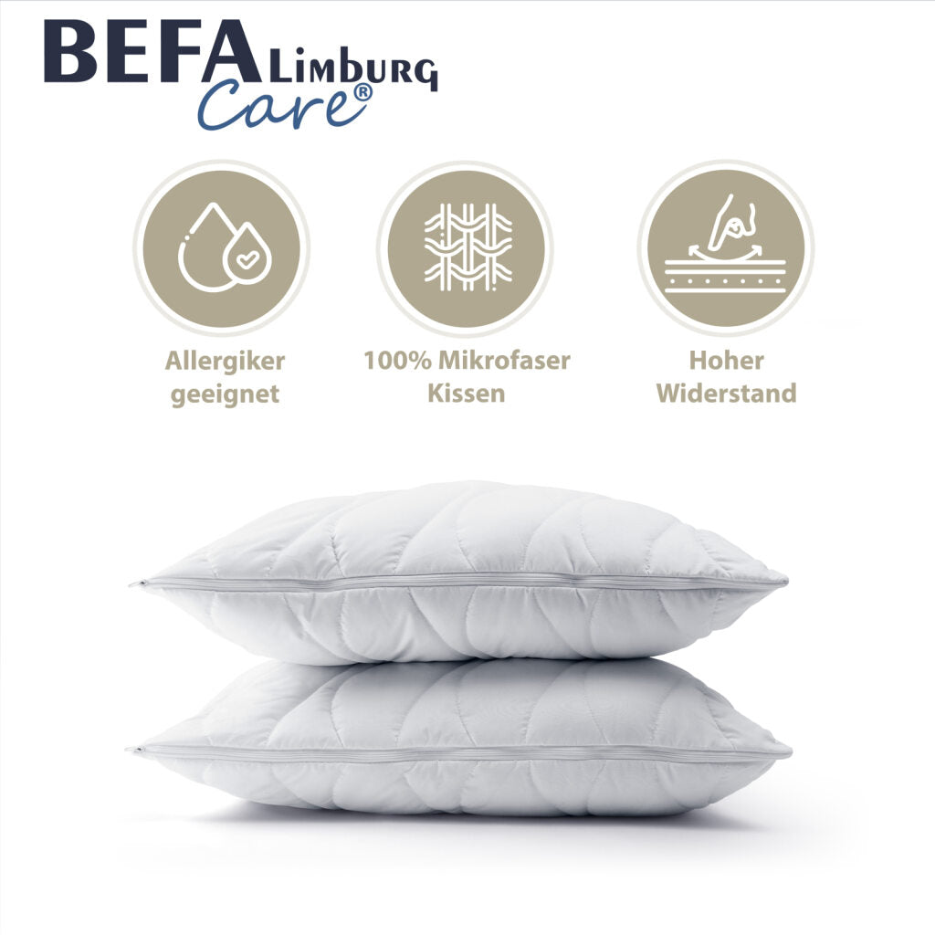 Mikrofaser Kopfkissen mit Aloe Vera - Detailansicht | BEFA Limburg