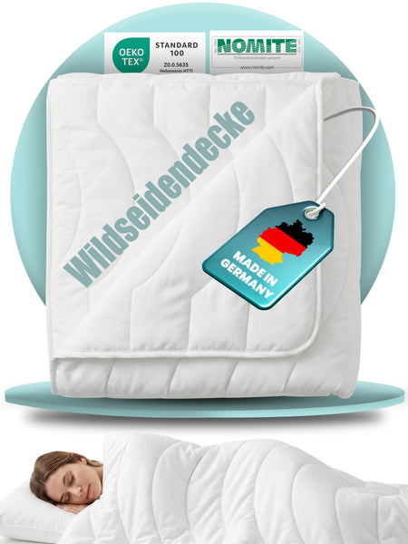 nomite daunen schlafsack BEFA NATUR Wildseidendecke Sommer – 100% Wildseide – BEFA Limburg