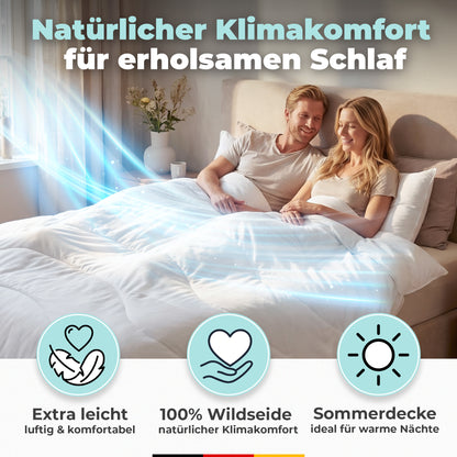 BEFA NATUR Wildseidendecke Sommer – 100% Wildseide