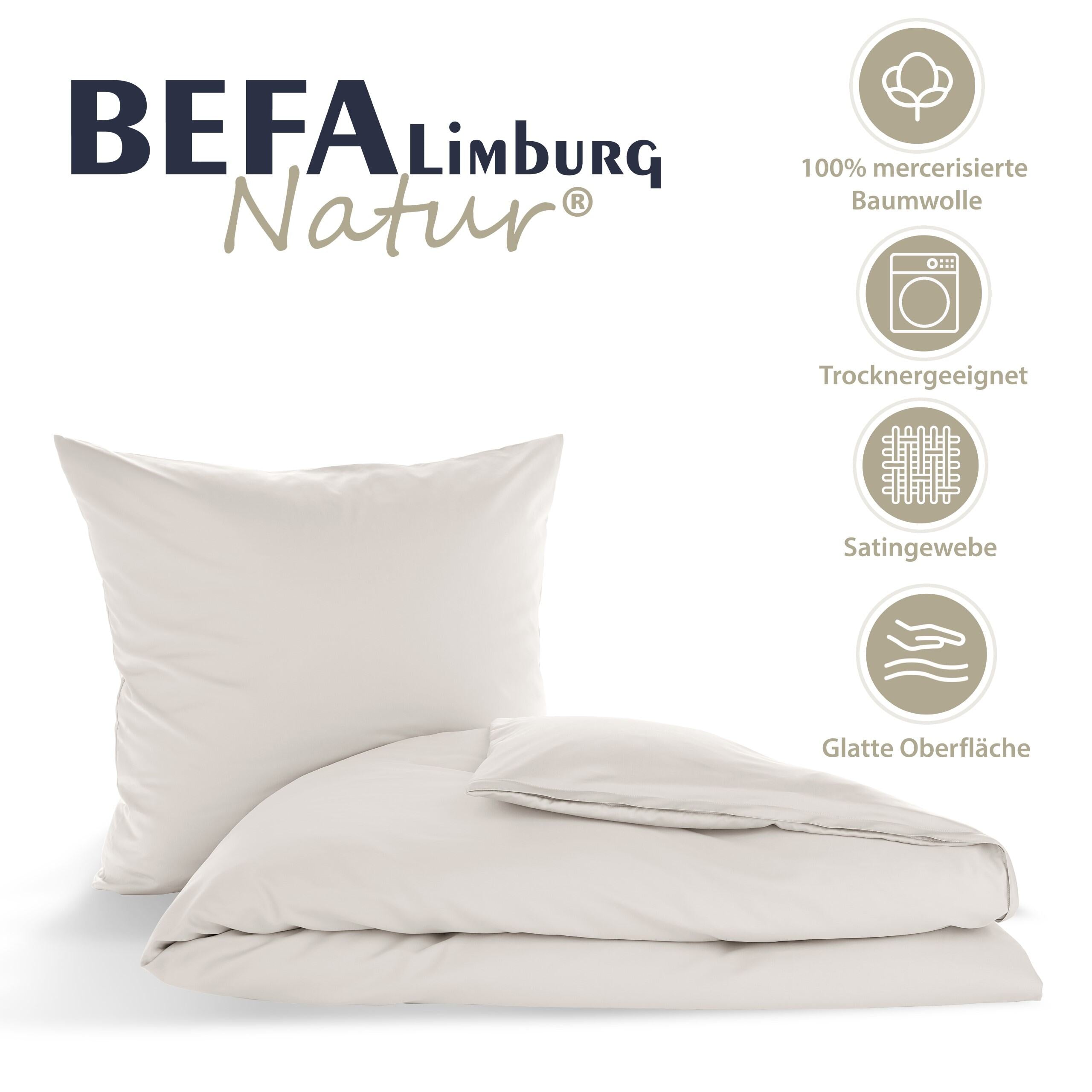 Bettwäsche Made in Germany - Weiß - Seitenansicht | BEFA Limburg