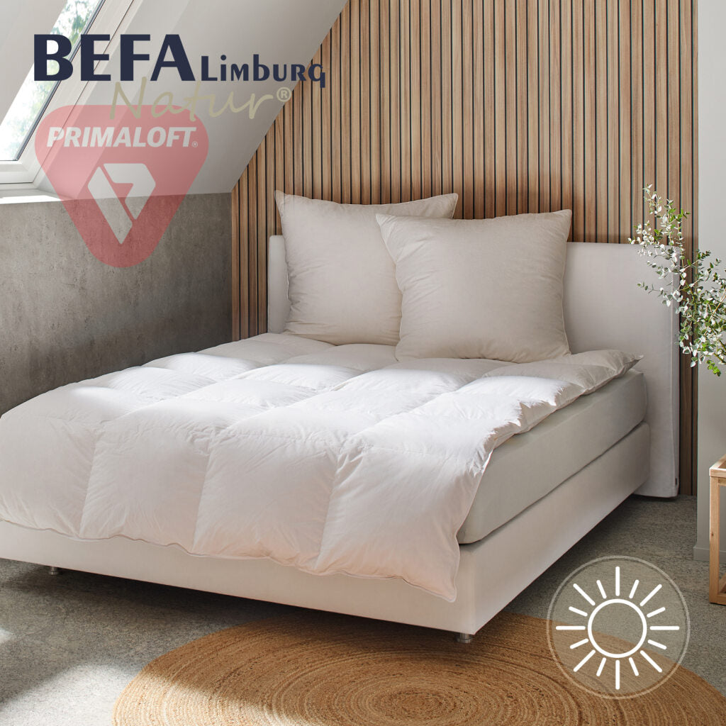 Primaloft Bio Bettdecke, 100% Primaloft Bio - Sommerdecke | BEFA Limburg
