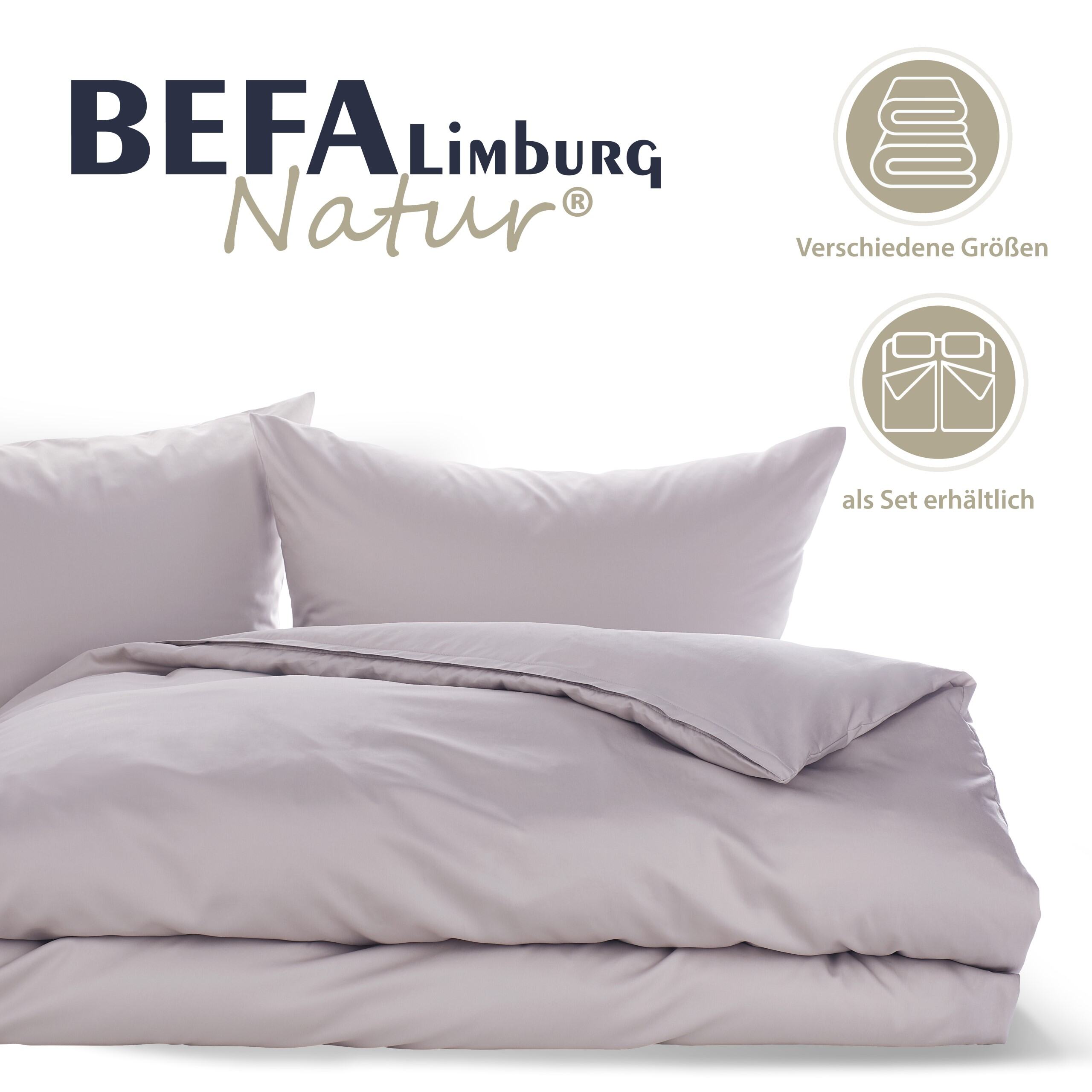 Bettwäsche Made in Germany - Grau - Etikett | BEFA Limburg