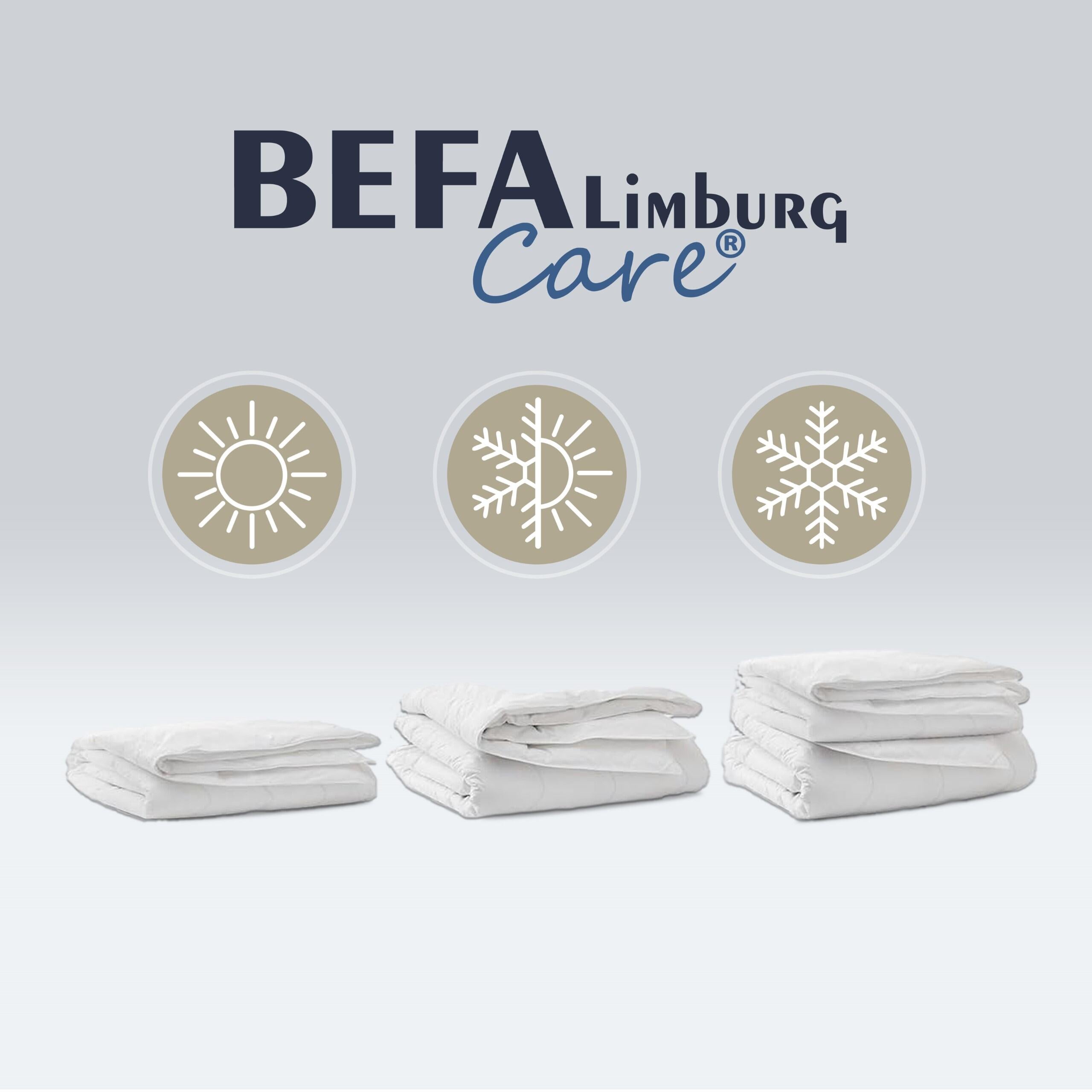 Mikrofaser Bettdecke mit Aloe Vera - 4 Jahreszeiten - Etikett | BEFA Limburg