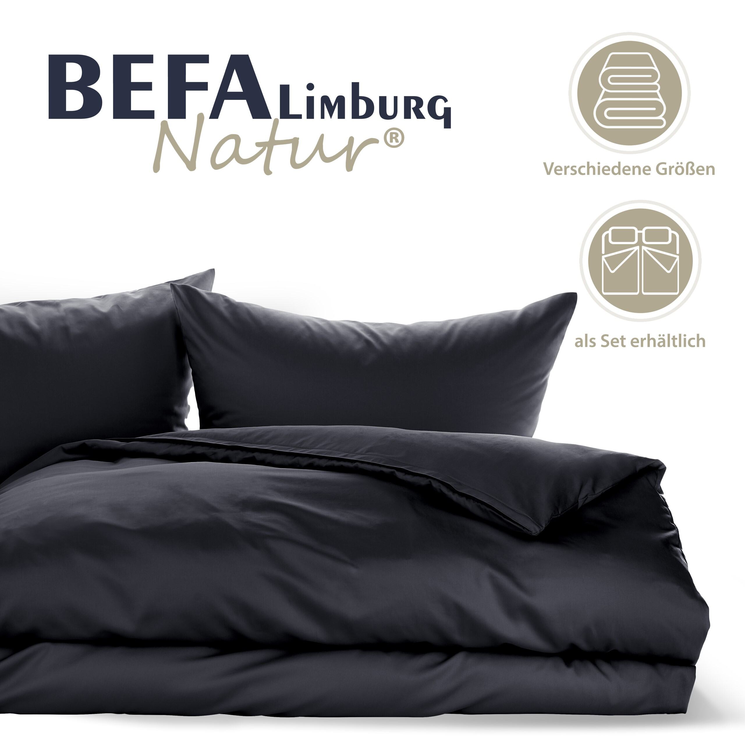 Bettwäsche Made in Germany - Schwarz - Füllung | BEFA Limburg