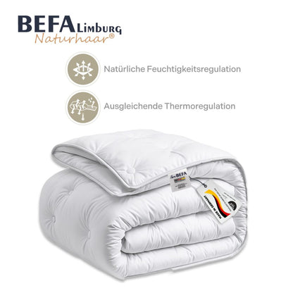 Kamelhaar Bettdecke - 100% Kamelhaarfüllung, Sommerdecke