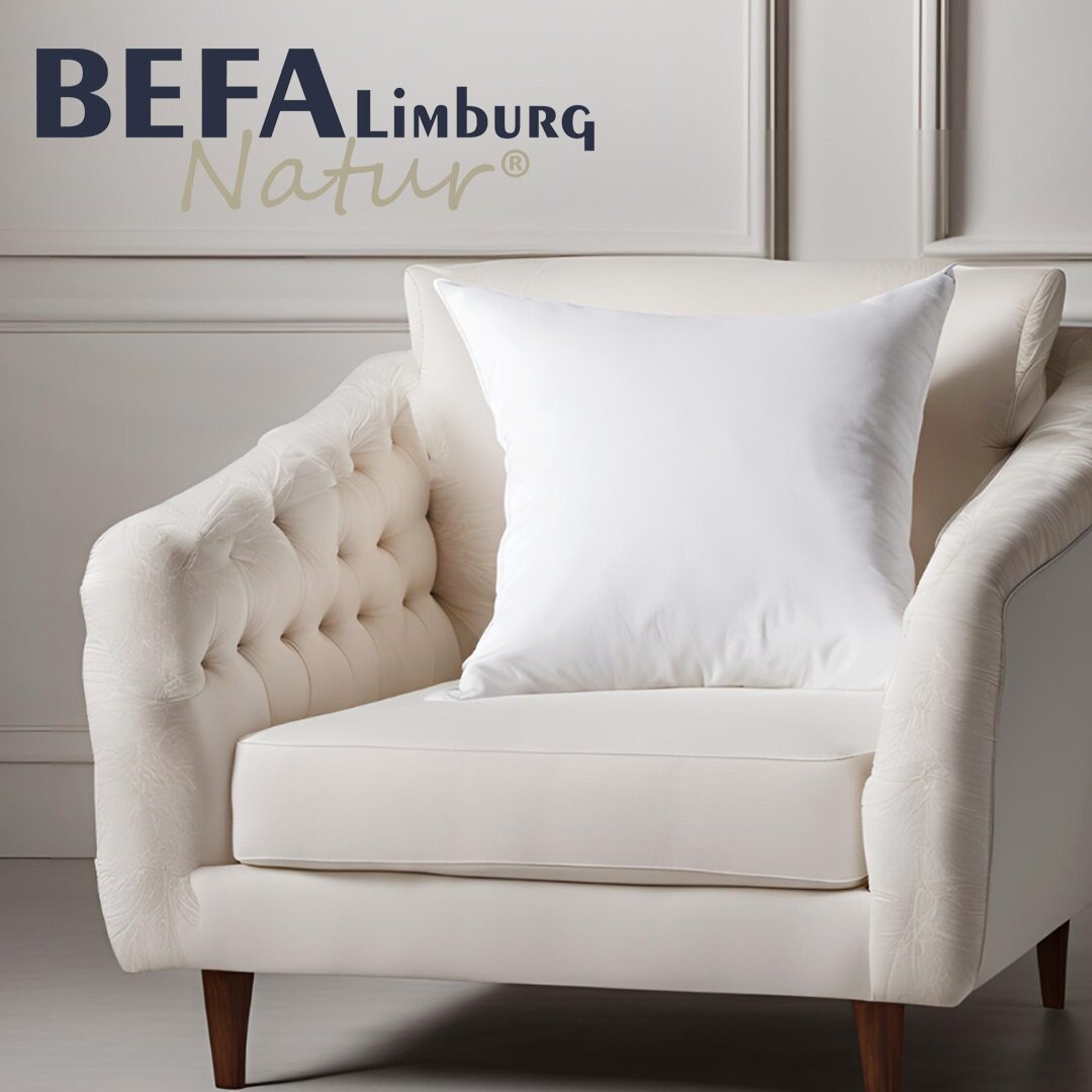 3-Kammer Daunen Kopfkissen (2 Stück Set) - Etikett | BEFA Limburg