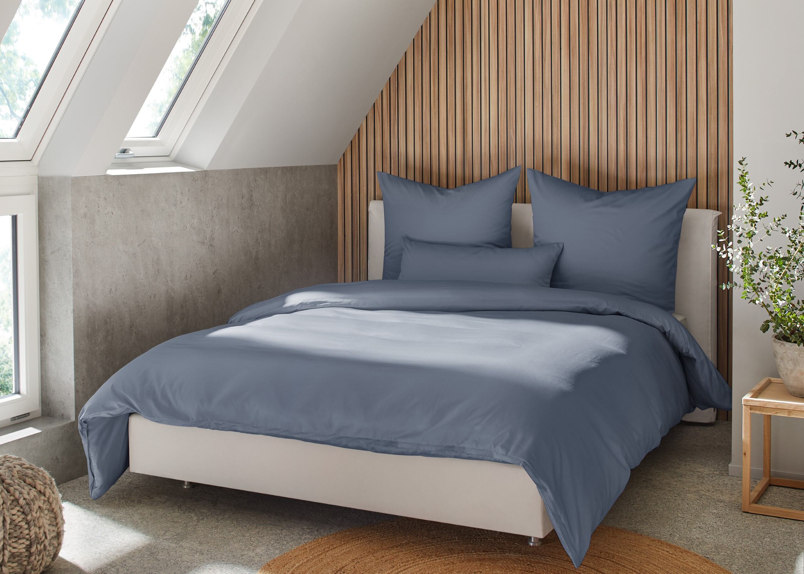 Bettwäsche Made in Germany - Blau | BEFA Limburg